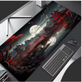 Starry Sky Moon Mouse Pad Large Computer Office Game Table Mats XXL Rubber Anti-slip Gaming Keyboard Mousepads Long Desk Pads