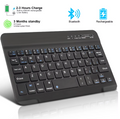 Bluetooth Wireless Keyboard Mini Keyboard For Laptop Tablet Phone ipad Rechargeable Gaming Keyboard For Android iOS Windows