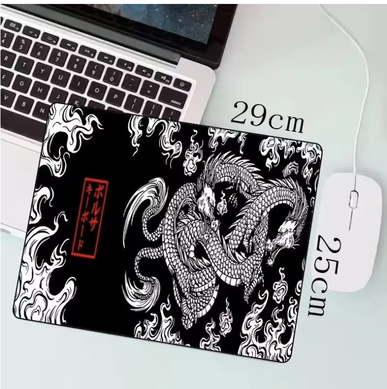 Japanese Dragon Gaming Mousepad Speed Desk Mat Anime Theme Keyboard Gamer Mouse Pad for Esports