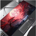 Starry Sky Moon Mouse Pad Large Computer Office Game Table Mats XXL Rubber Anti-slip Gaming Keyboard Mousepads Long Desk Pads