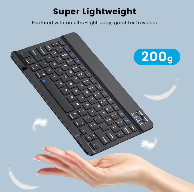 Bluetooth Wireless Keyboard Mini Keyboard For Laptop Tablet Phone ipad Rechargeable Gaming Keyboard For Android iOS Windows