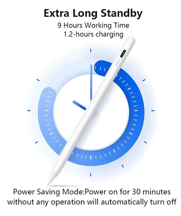 Apple Pencil 2 1 Palm Rejection Power Display iPad Accessories iPad 2022 2021 2020 2019 2018 Pro 11 12.9 Air Mini Stylus Pe